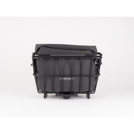 AtranVelo Mandtas Travel Grijs/Zwart - Voor fietsmand Epic