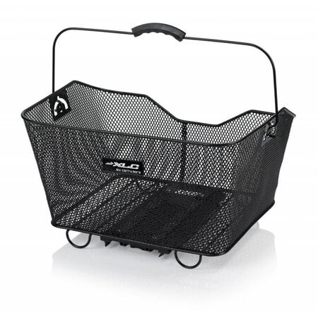 XLC Fietsmand  CarryMore Staal Zwart– voor op de bagagedrager