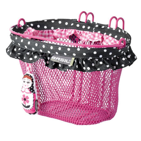 Basil Kinderfietsmand Jasmin Baboushka Roze