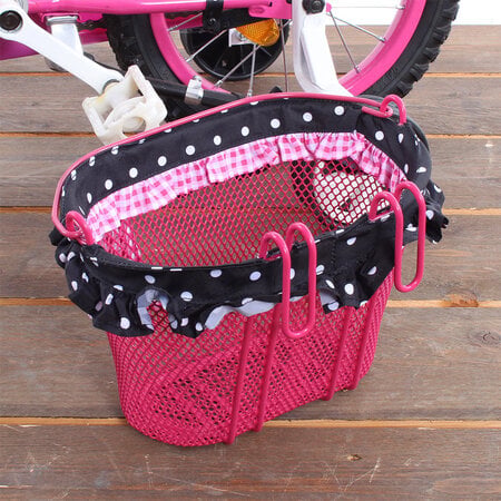 Basil Kinderfietsmand Jasmin Baboushka Roze