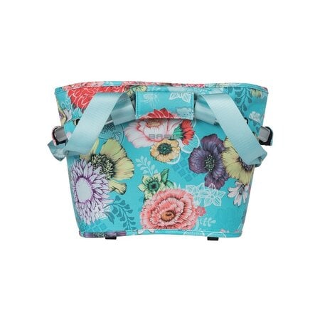 Basil Fietsmand Bloom Field Carry All Front KF 15L Blauw