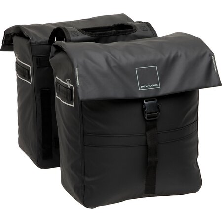 New Looxs Dubbele fietstas Leeds Double 38L Black