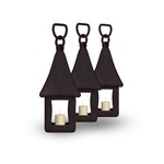 Luxe kandelaars 3 stuks
