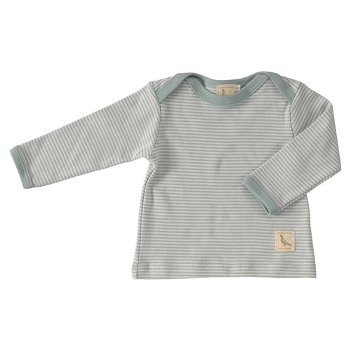 Pigeon Pigeon Shirt Turqoise Stripe lange mouwen Pigeon Pigeon Shirt Turqoise Stripe lange mouwen