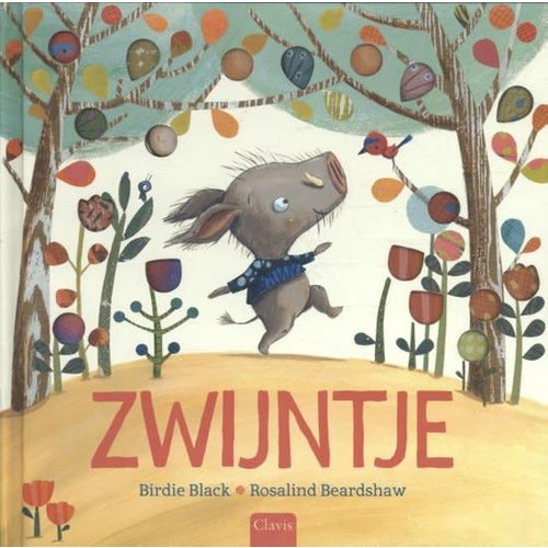 Zwijntje - Flapjesboek. Birdie Black Zwijntje - Flapjesboek. Birdie Black