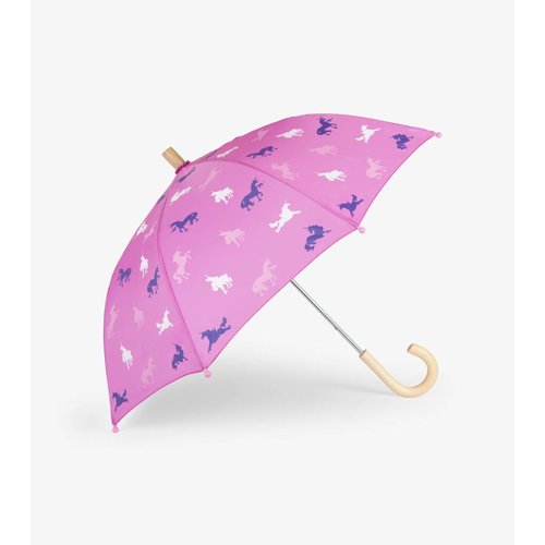 Hatley Hatley Unicorn Paraplu - colour changing Hatley Hatley Unicorn Paraplu - colour changing