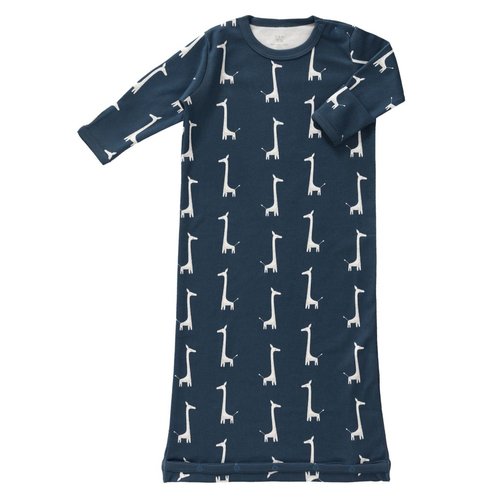 Fresk Fresk slaapzak Giraf Indigo Blue lange mouw Fresk Fresk slaapzak Giraf Indigo Blue lange mouw