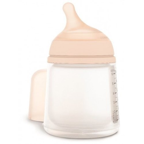 Suavinex Suavinex Zero. Zero fles antikrampjes 180 ml - Slow flow Suavinex Suavinex Zero. Zero fles antikrampjes 180 ml - Slow flow