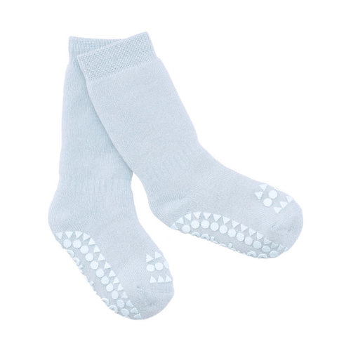 Go baby go Anti- slip sokken Sky Blue - Oekotex Go baby go Anti- slip sokken Sky Blue - Oekotex