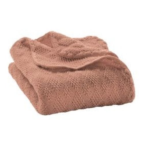 Disana Babydeken GOTS Wol Rose 100x80 cm Disana Babydeken GOTS Wol Rose 100x80 cm