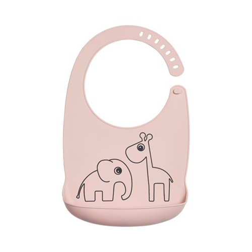 Done by Deer Slab van siliconen met opvangbakje Deer Friends Blush Done by Deer Slab van siliconen met opvangbakje Deer Friends Blush