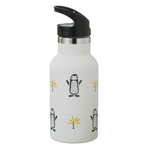 Fresk Fresk Nordic Dubbelwandig RVS Thermosfles Pinguin 350 ml Fresk Fresk Nordic Dubbelwandig RVS Thermosfles Pinguin 350 ml