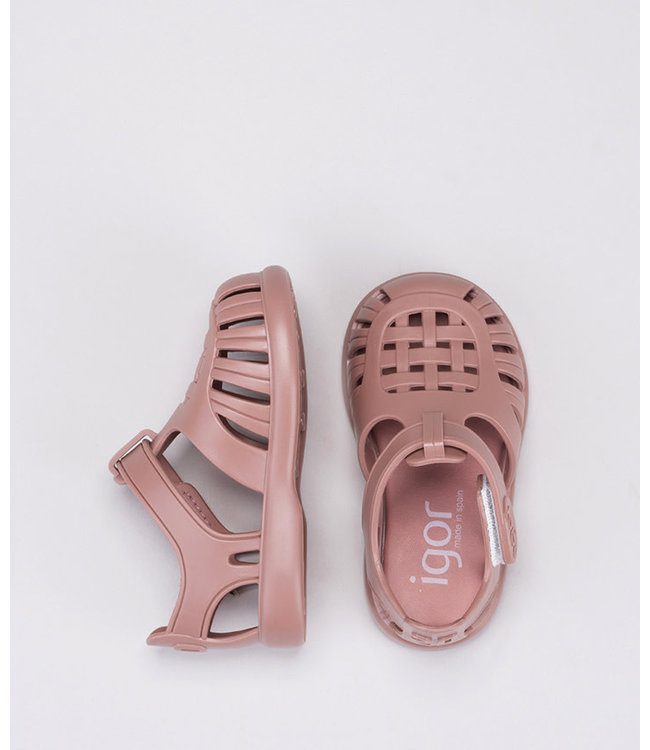 Igor waterschoenen Tobby Solid Rosa - Never grow up Babyshop