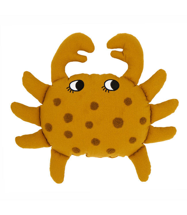 Roommate Crab Cushion - Organic Cotton
