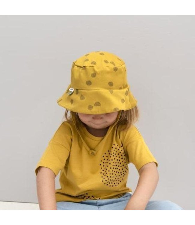 Trixie Zonnehoedje biologisch katoen met koordje Sunny Spots