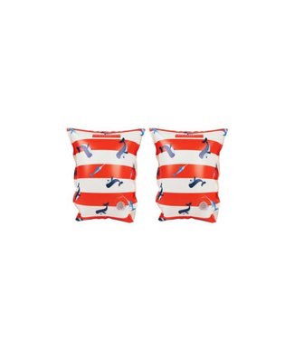 Swim Essentials Zwembandjes 0 -2 jaar Rood Wit walvis