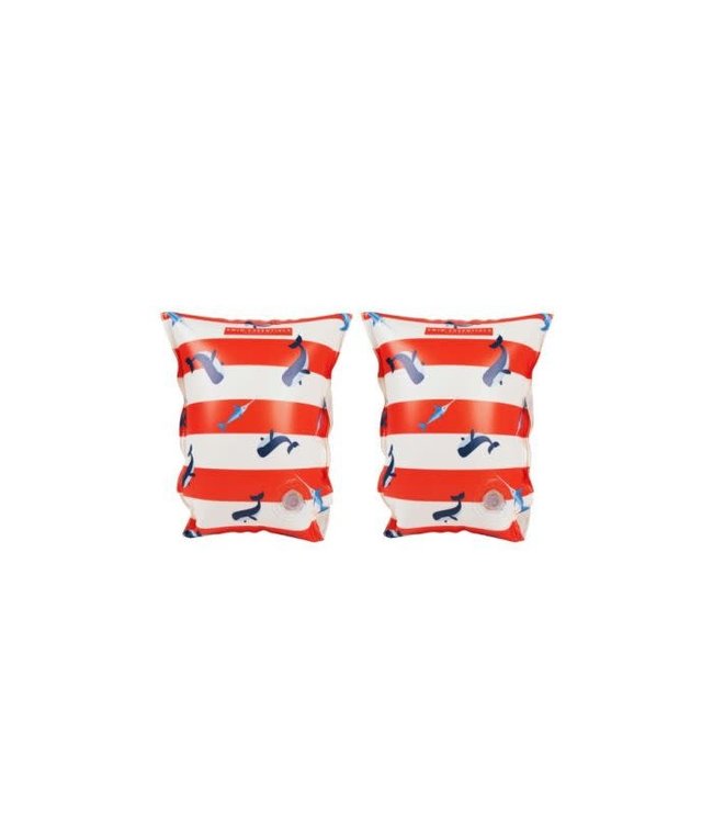 Swim Essentials Zwembandjes 0 -2 jaar Rood Wit walvis