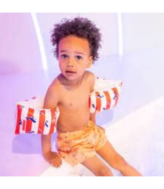 Swim Essentials Zwembandjes 0 -2 jaar Rood Wit walvis