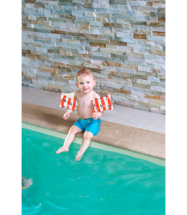 Swim Essentials Zwembandjes 0 -2 jaar Rood Wit walvis