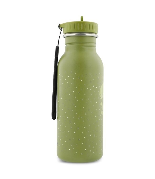 Trixie RVS Drinkfles met rietjes dop 500 ml Mr Dino