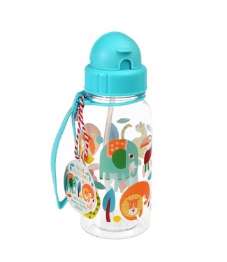 Drinkfles met rietje 500ml Wild Wonders