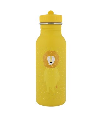 Trixie RVS Drinkfles met rietjes dop 500 ml Mr Lion