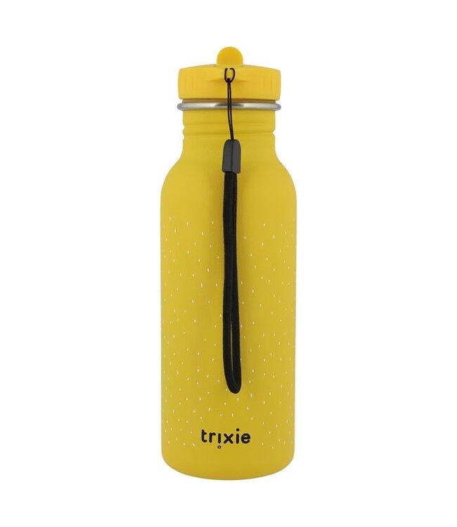 Trixie RVS Drinkfles met rietjes dop 500 ml Mr Lion