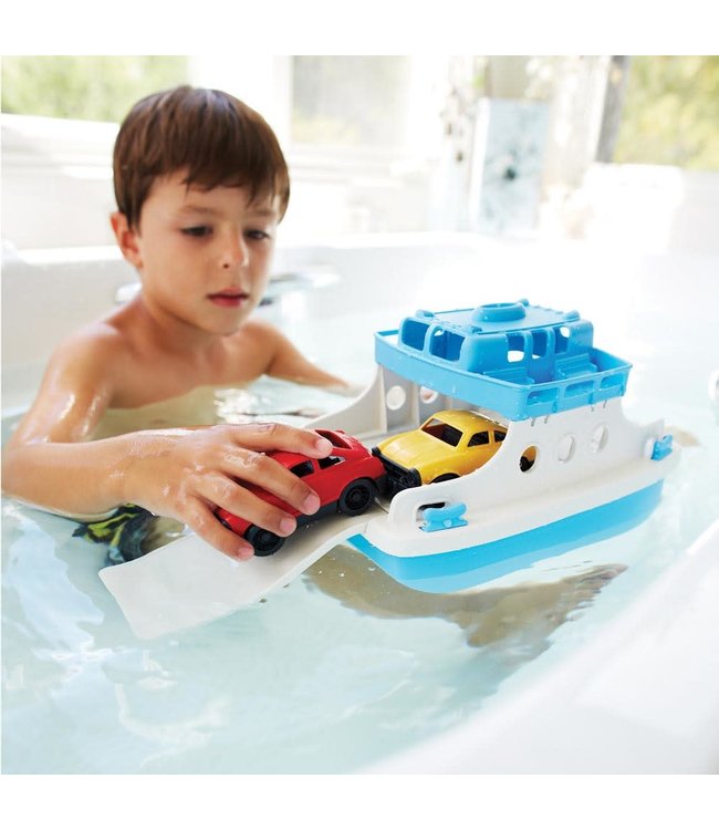 Green Toys Ferry Boat - Veerboot met auto's van gerecycled plastic