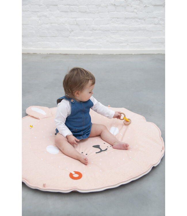 Trixie Babygym Mrs Rabbit speelboog & speelkleed met activiteitenspeeltjes