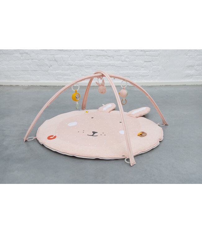 Trixie Babygym Mrs Rabbit speelboog & speelkleed met activiteitenspeeltjes