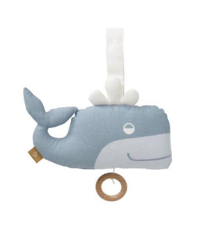 Fresk Muziekdoosje Whale - Organic Cotton