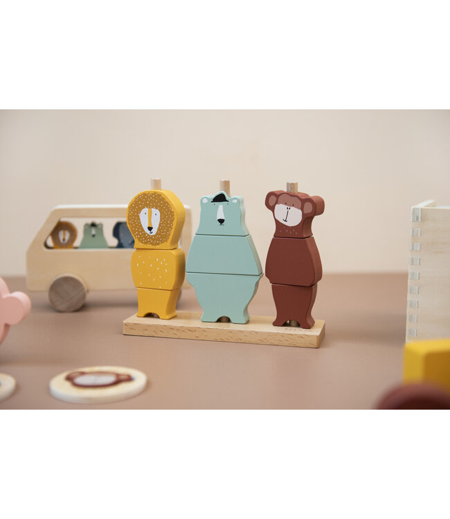 Trixie Houten dieren puzzel stapelaar  (Duurzaam FSC Hout)