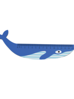 Houten Liniaal Blue Whale