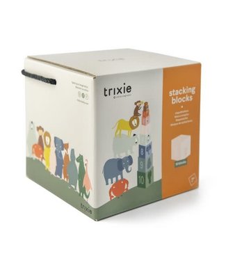 Trixie Stapelblokken - gedrukt met soya inkt op FSC karton