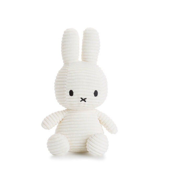 Nijntje Nijntje knuffel ECO Corduroy Offwhite - 23 cm