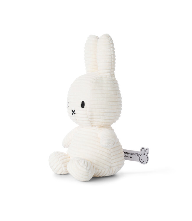 Nijntje Nijntje knuffel ECO Corduroy Offwhite - 23 cm