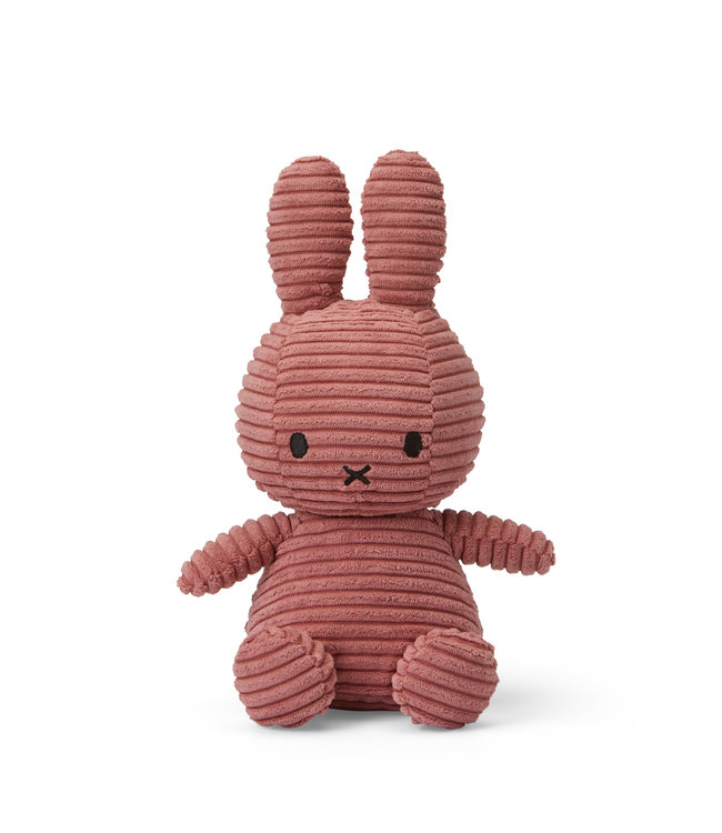 Nijntje Nijntje knuffel ECO Corduroy Dusty Rose - 23 cm