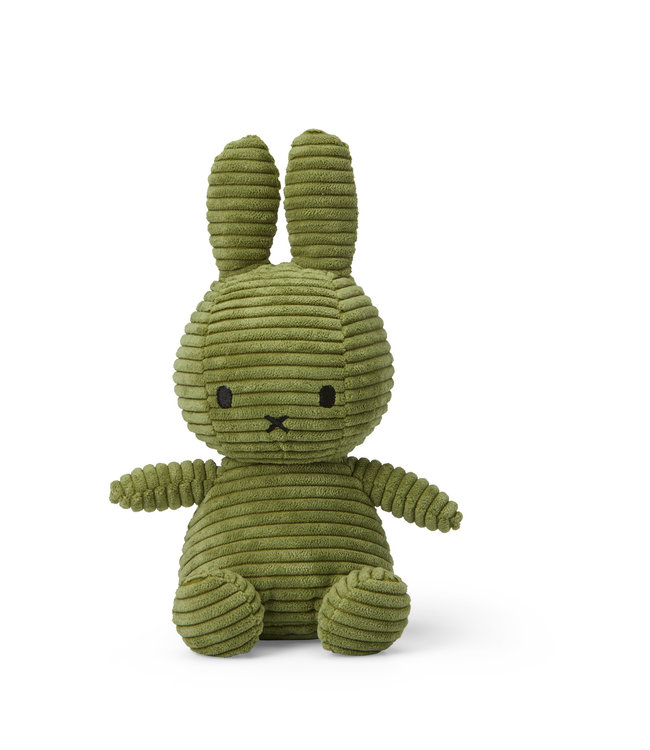 Nijntje Nijntje knuffel ECO Corduroy Olive Green - 23 cm