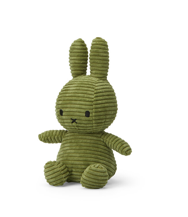 Nijntje Nijntje knuffel ECO Corduroy Olive Green - 23 cm