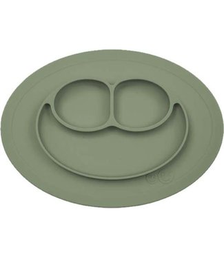 EZPZ Mini mat Placemat & plate in one Olive