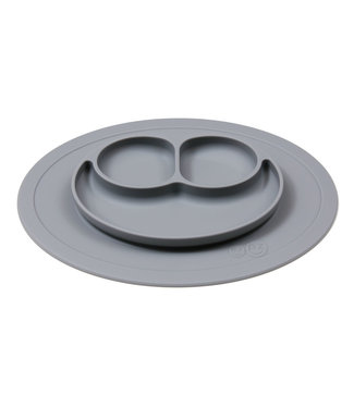 EZPZ Mini mat Placemat & plate in one Grey/ Donkergrijs