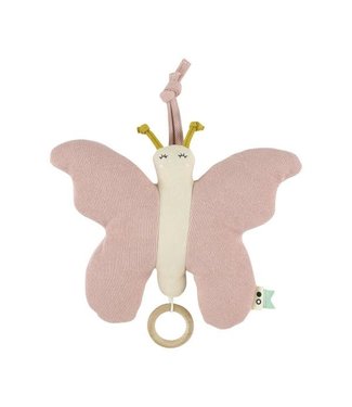 Trixie Music Toy Butterfly  - Organic Cotton