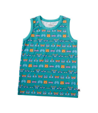 Mouwloos T- shirt Kids GOTS Jersey Katoen Heroes