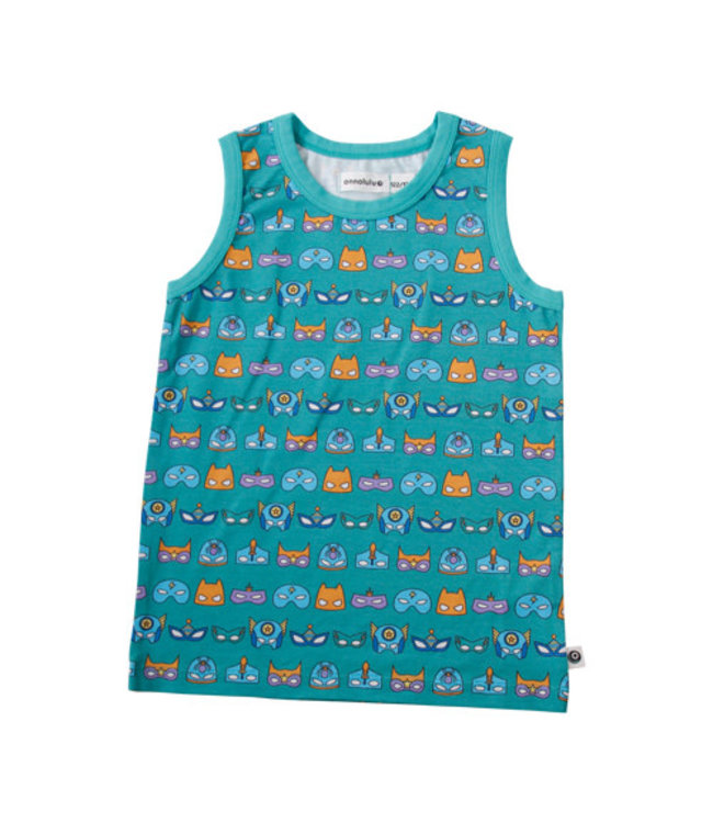 Mouwloos T- shirt Kids GOTS Jersey Katoen Heroes