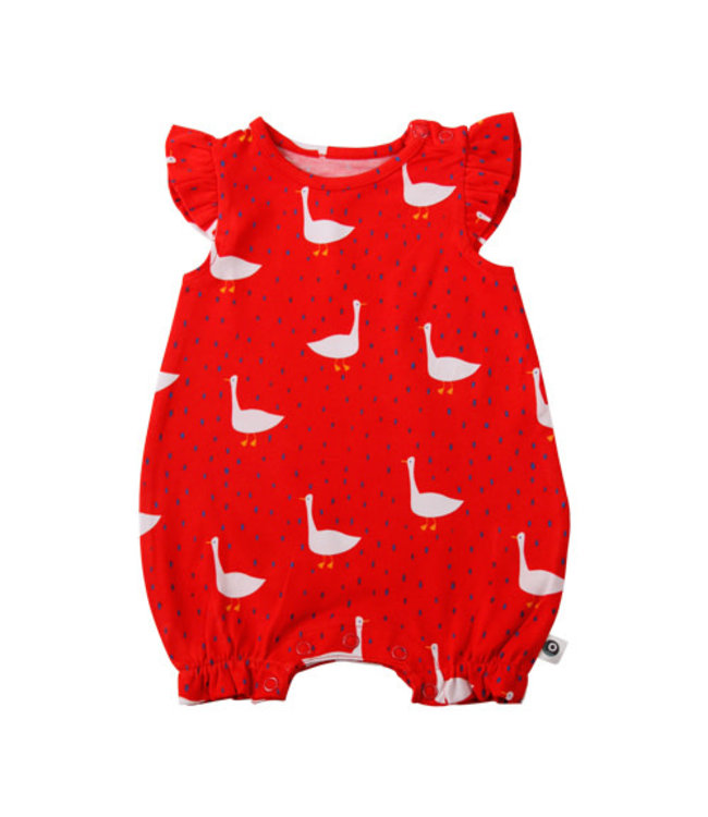 Onnolulu Zomer onesie GOTS katoen Goose