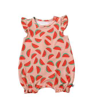 Onnolulu Zomer onesie GOTS katoen Watermelon