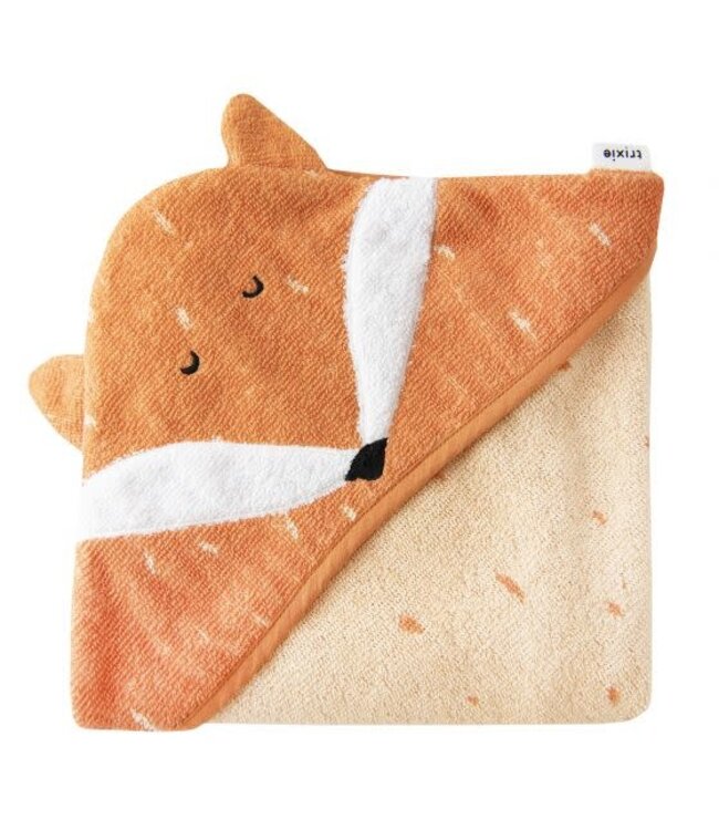 Trixie Badcape Biologisch katoen 75 x 75 cm Mr Fox