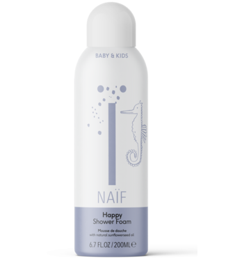 Naif Happy shower foam Baby & Kids - Verzorgende doucheschuim happy 200ml