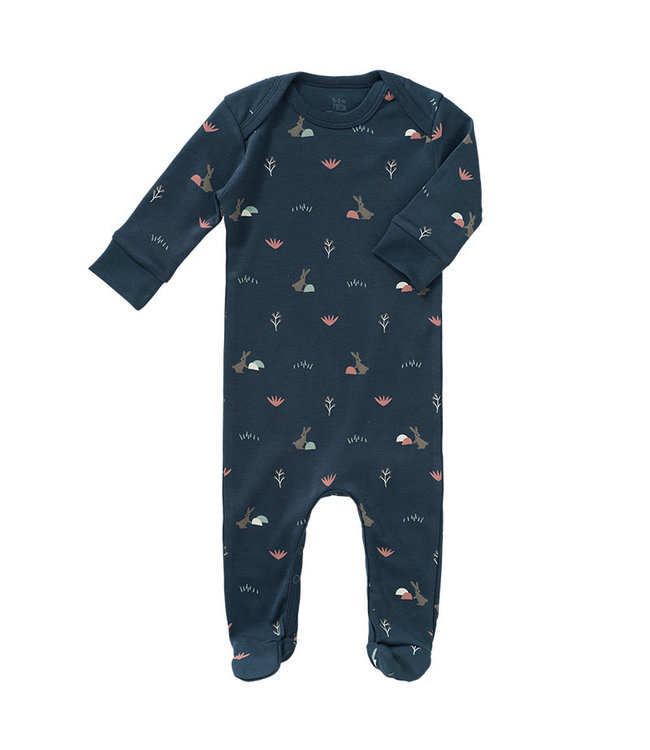 Fresk Fresk pyjama met voetjes Rabbit Mood Indigo