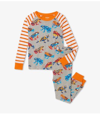 Leaping Frogs tweedelige pyjama - Organic Cotton